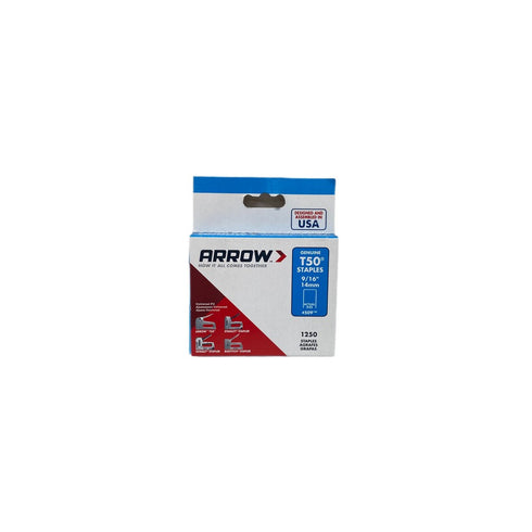 ARROW T50/55 1/2IN/12MM STAPLES EACH  ~